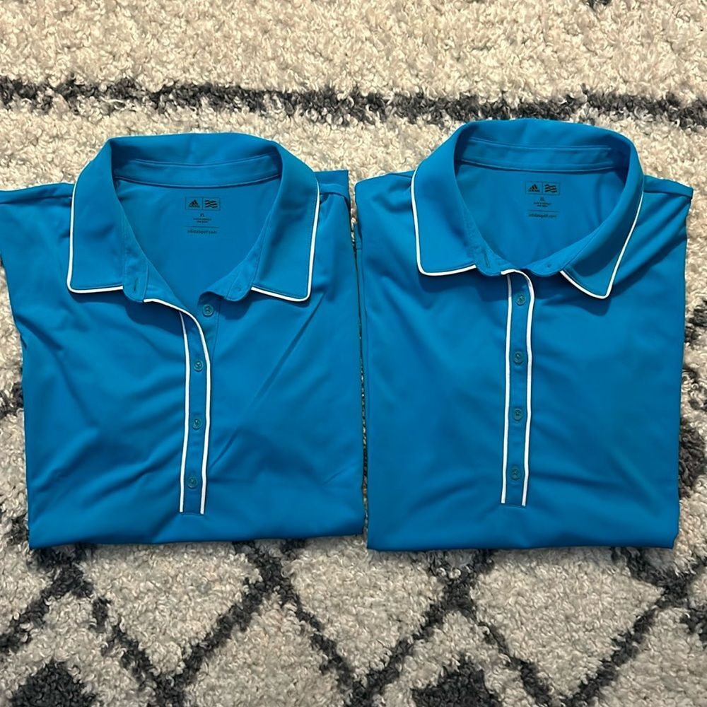 2-Women’s Adidas Polos